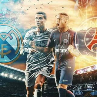 Neymar and Cristiano wallpaper
