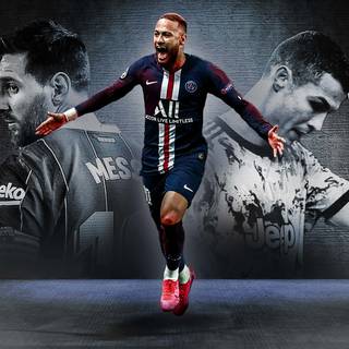 Neymar and Cristiano wallpaper