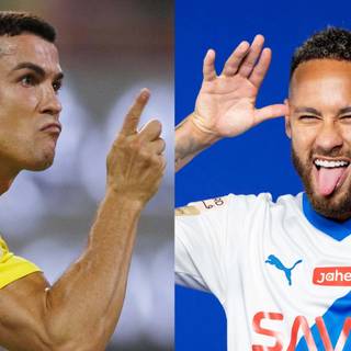 Neymar and Cristiano wallpaper