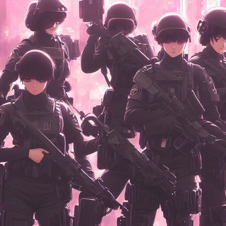SWAT anime wallpaper