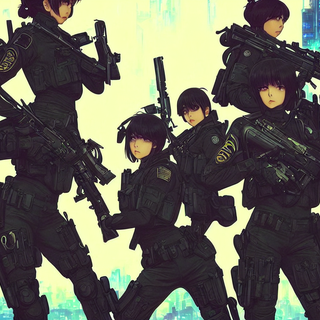 SWAT anime wallpaper