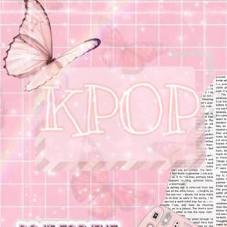 Kpop pink wallpaper
