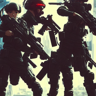 SWAT anime wallpaper