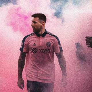 Messi Inter Miami iPhone wallpaper