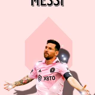 Messi Inter Miami iPhone wallpaper
