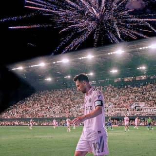 Messi Inter Miami iPhone wallpaper