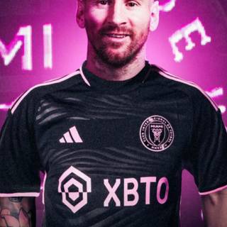 Messi Inter Miami iPhone wallpaper