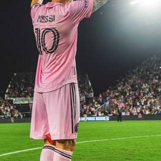 Messi Inter Miami iPhone wallpaper