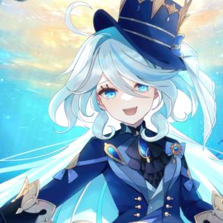 Furina computer wallpaper