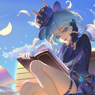 Furina computer wallpaper