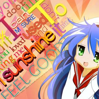 Lucky Star desktop wallpaper