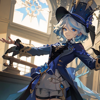 Furina computer wallpaper