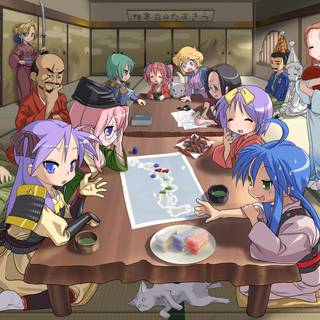 Lucky Star desktop wallpaper