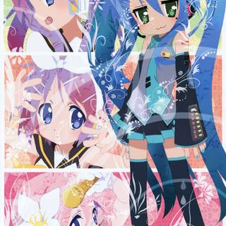 Lucky Star phone wallpaper