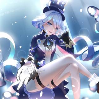 Furina computer wallpaper