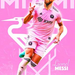 Messi Inter Miami iPhone wallpaper