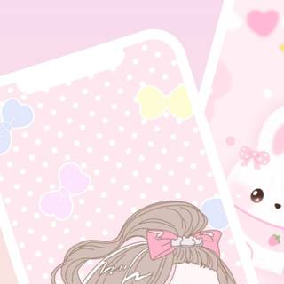 Cute Kawaii aesthetic wallpaper