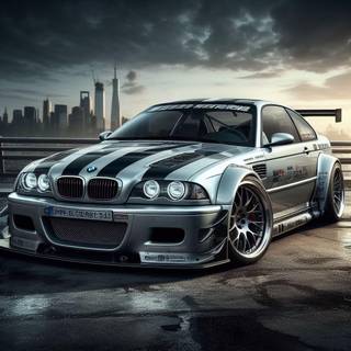 BMW M3 GTR NFS wallpaper