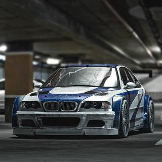 BMW M3 GTR NFS wallpaper