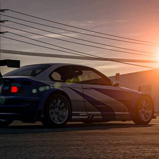 BMW M3 GTR NFS wallpaper