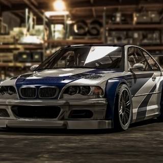 BMW M3 GTR NFS wallpaper