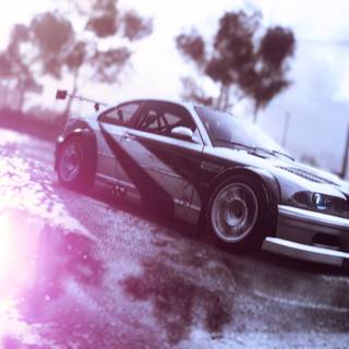 BMW M3 GTR NFS wallpaper