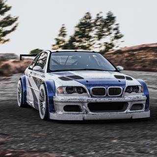 BMW M3 GTR NFS wallpaper