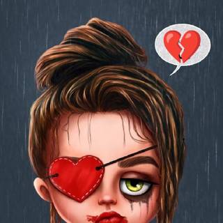 Flipping off wallpaper