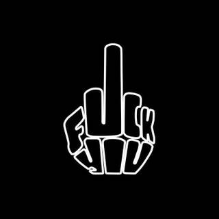Flipping off wallpaper