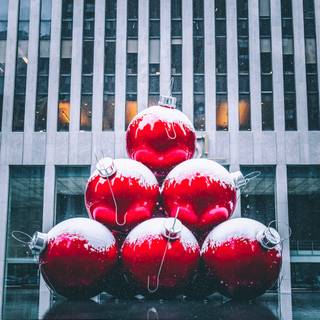 Xmas New York wallpaper