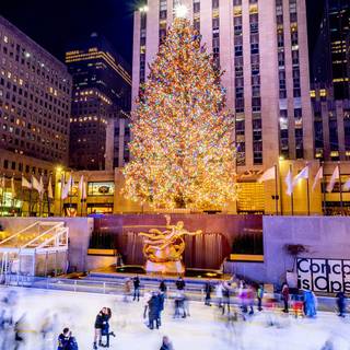 Xmas New York wallpaper