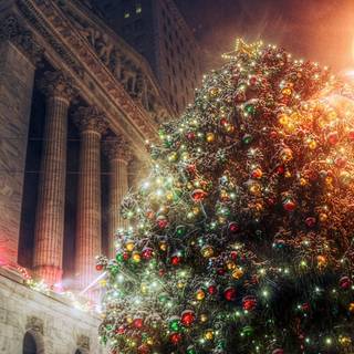Xmas New York wallpaper