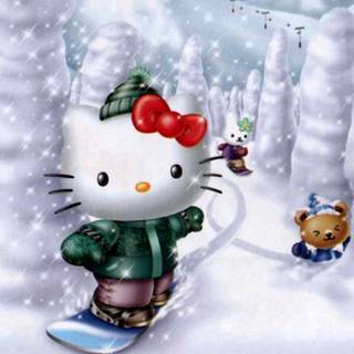 Sanrio Christmas PC wallpaper