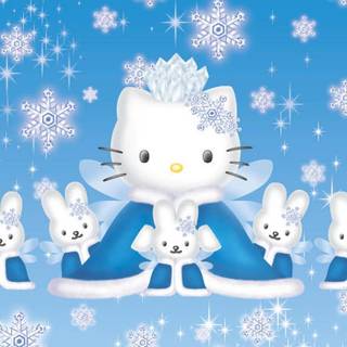 Sanrio Christmas PC wallpaper