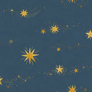 Blue and gold Christmas wallpaper