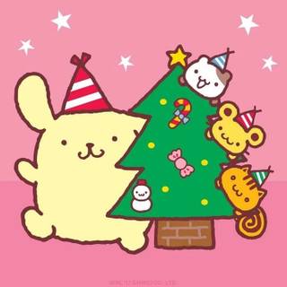 Christmas Pompompurin wallpaper