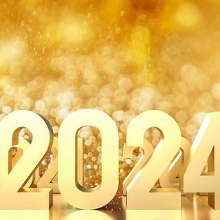 Desktop New Year 2024 wallpaper