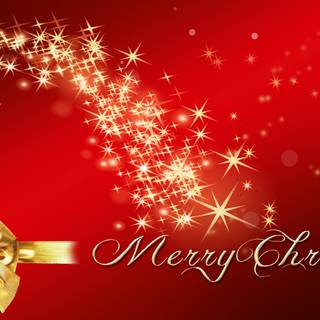 Merry Christmas red wallpaper