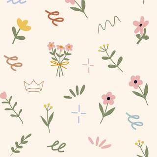 Spring aesthetic cute wallpaper