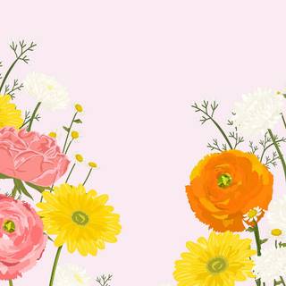 Spring aesthetic cute wallpaper