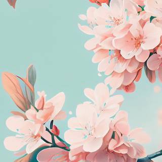 Spring aesthetic cute wallpaper
