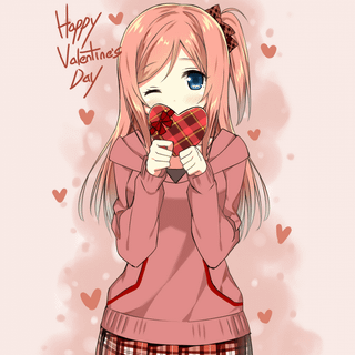 Valentine's Day anime wallpaper