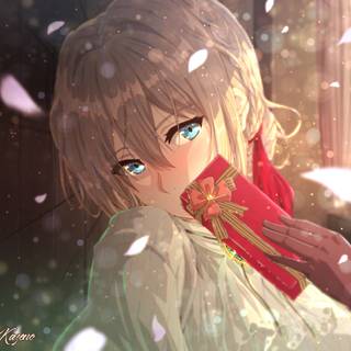 Valentine's Day anime wallpaper