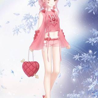 Valentine's Day anime wallpaper