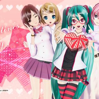 Anime Valentine's Day wallpaper