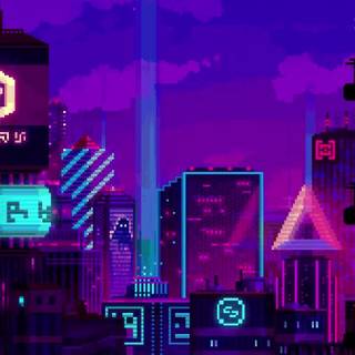Retro day night wallpaper