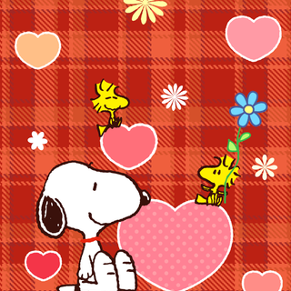 Snoopy Valentines Day wallpaper
