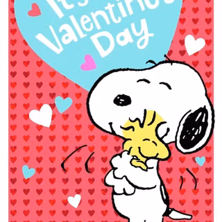 Snoopy Valentines Day wallpaper