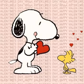 Snoopy Valentines Day wallpaper