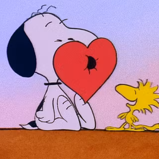 Snoopy Valentines Day wallpaper